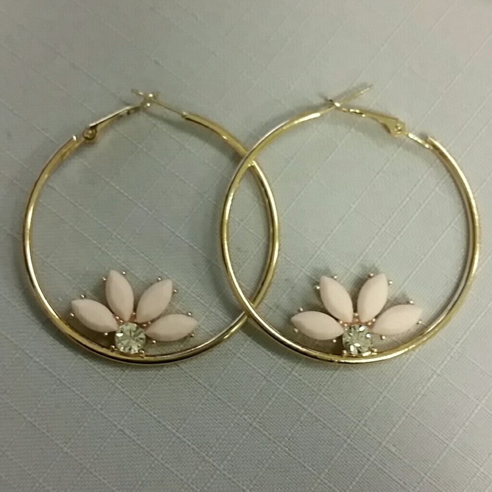 Statement Hoops Earrings - image 1